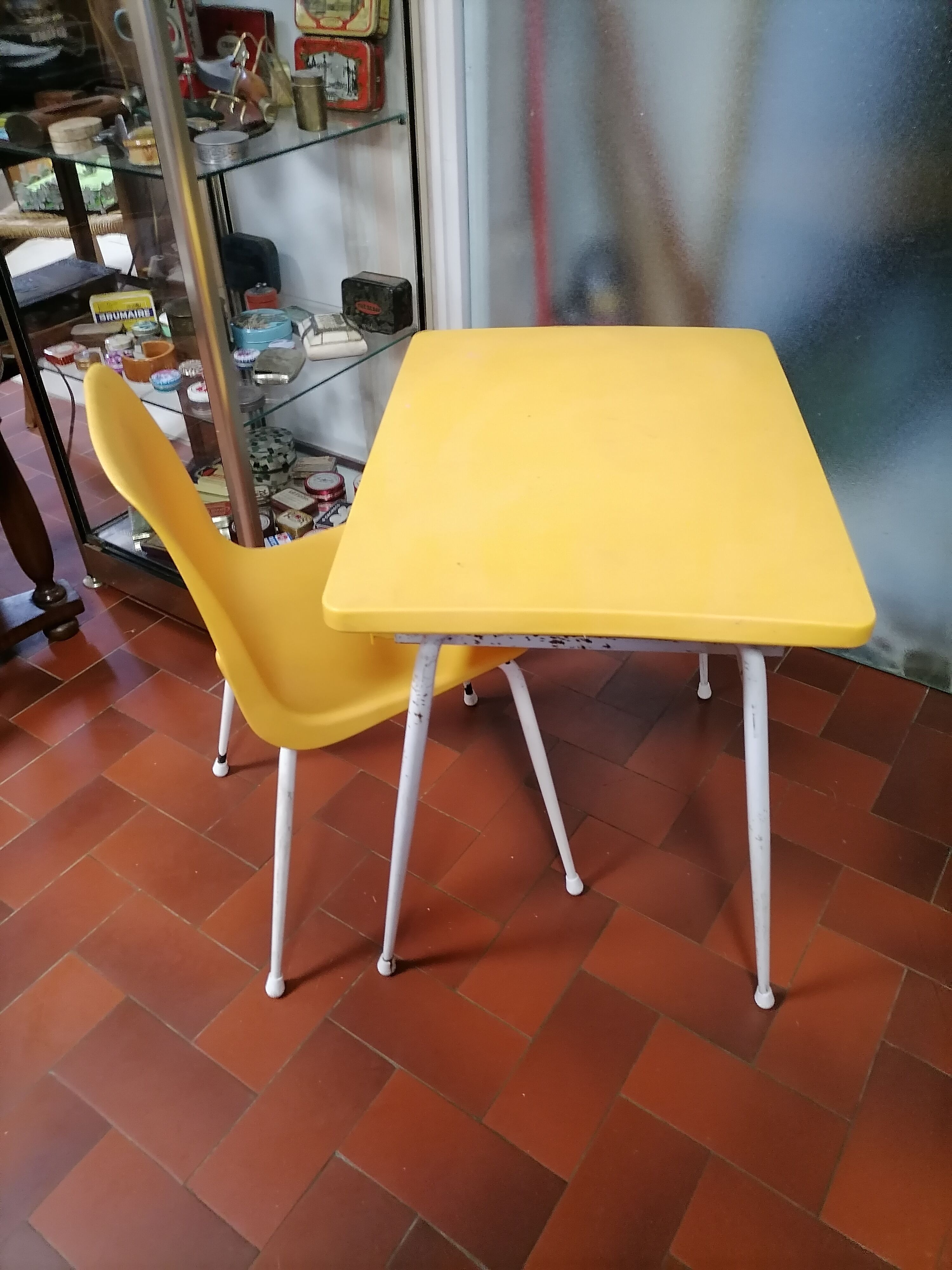 Vintage school desk