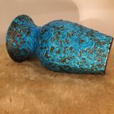 Large enameled vase