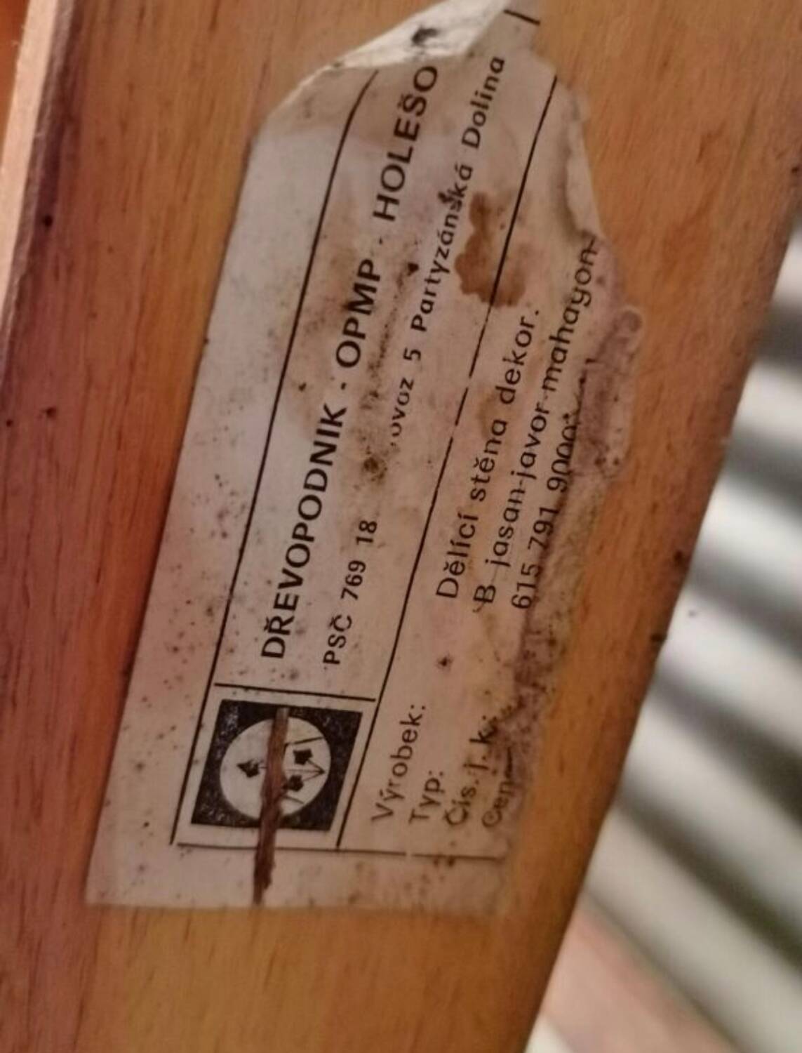 Czechoslovakian Claustra by Ludvik Volak for Drevopodnik Holesov