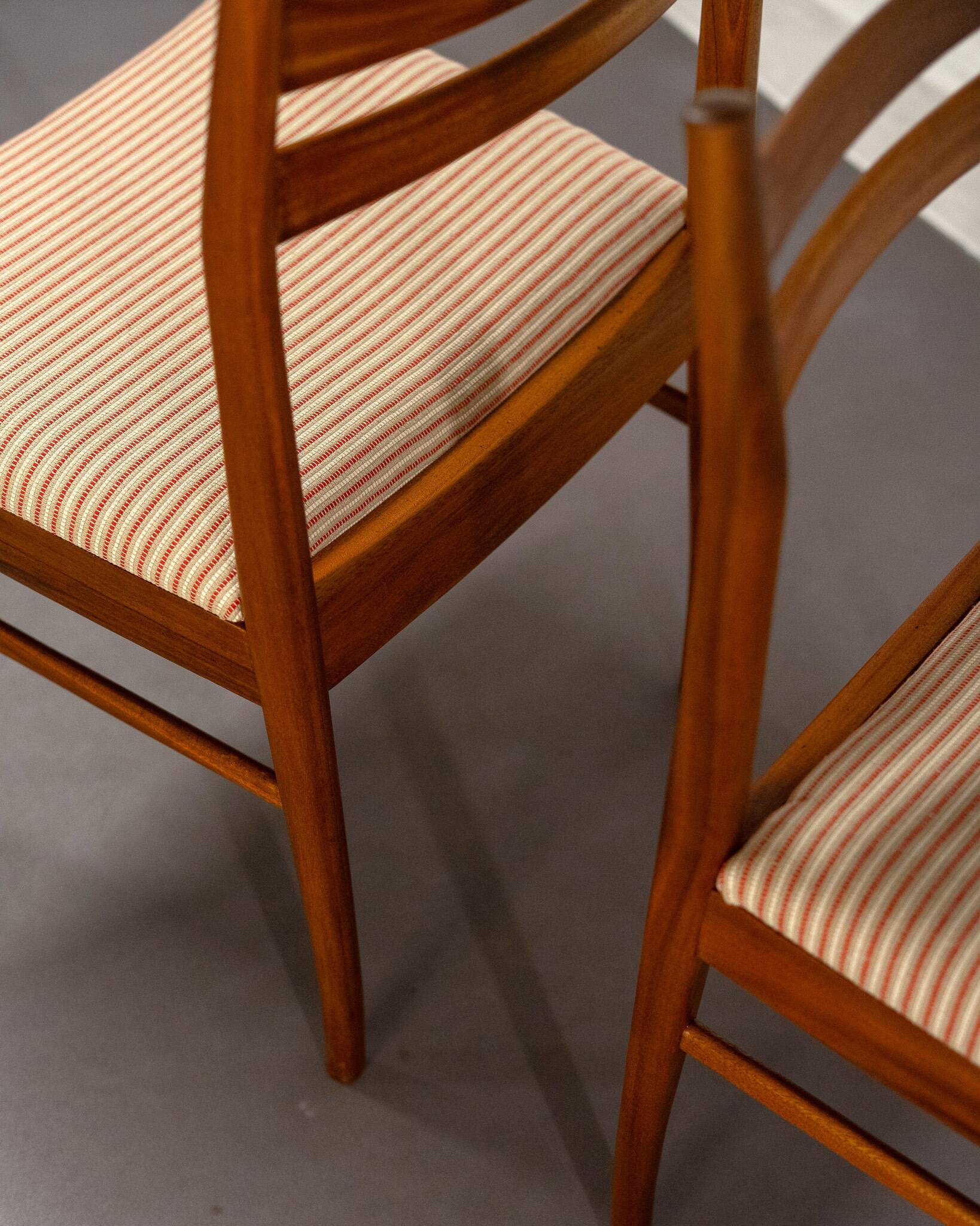 Set of 2 Dining Chairs by AH Mcintosh & Co made of Teak
