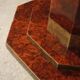 Elm broussin dining room table by Jean Claude Mahey for Maison Romeo, 70s