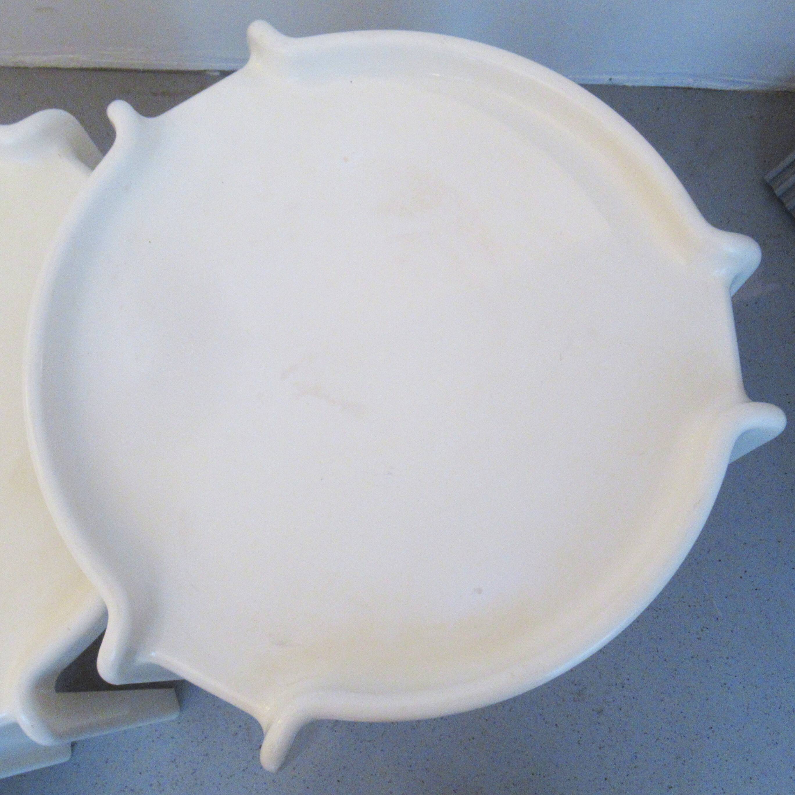 Three Giotto Stoppino Kartell nesting tables from the 60s