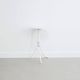 Vintage marble plant stool tripod