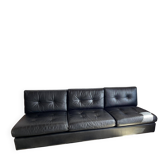 Leather canapé International furniture 70's