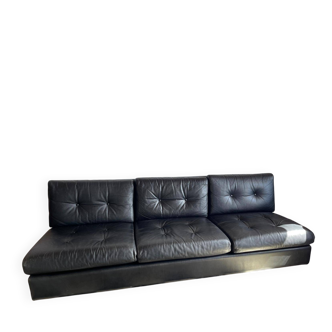 Leather canapé International furniture 70's