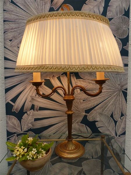 Hot water bottle lamp