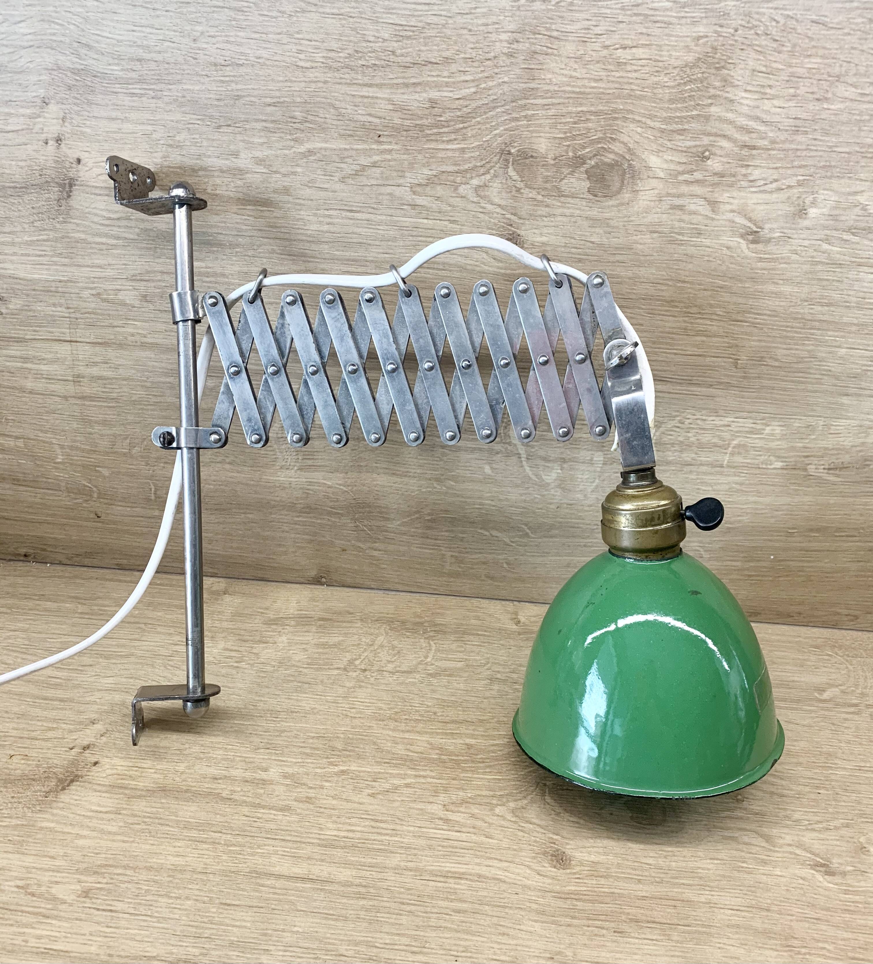 Scissor wall lamp, 1960s