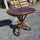 Thonet No. 1 curved wooden side table from the 19th century.
