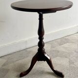 Vintage Round Side Table Plant Stand