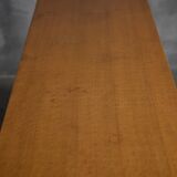 Mid-Century Modern Sideboard with Hammered Metal Façade, France, 1960s