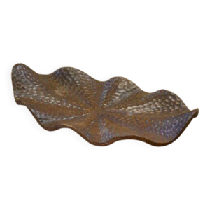 Centre de table brutaliste en chêne, 1950