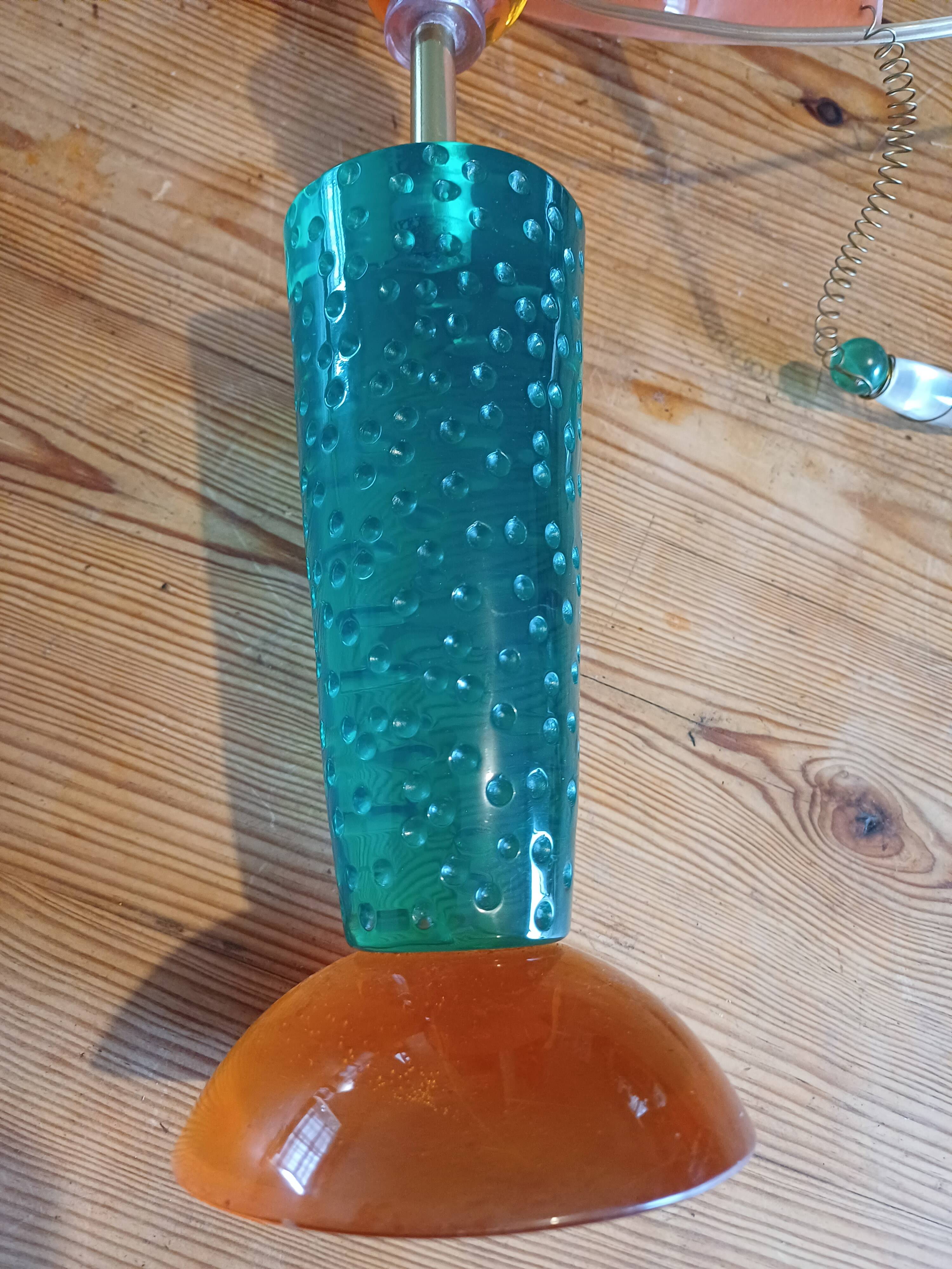 Lampe vintage plastique