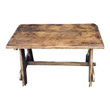 Children's solid wood farmhouse table