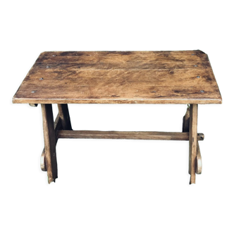 Solid wood farm child table
