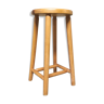 Light wood stool height 57cm