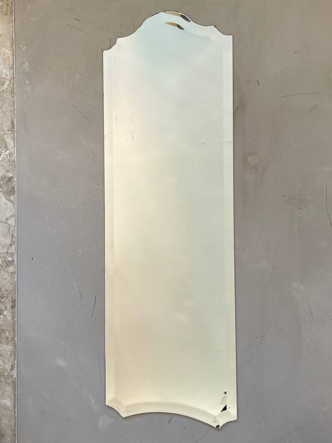 Beveled mirror 40x122cm