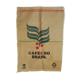 Sac à café "do brasil"  en toile de jute