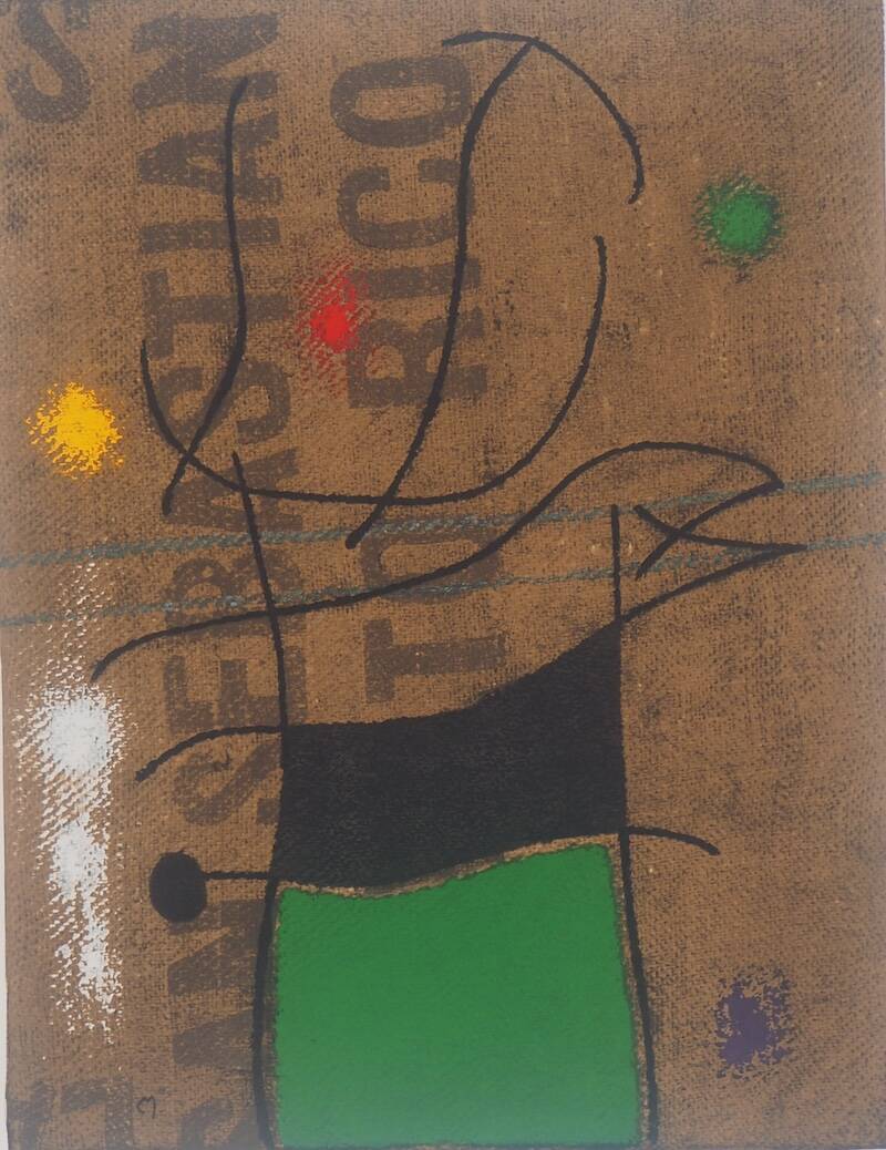 Joan Miró: The Acrobat - Signed Lithograph