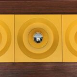 Wall lamp or ceiling light in metal by Klaus Hempel for Kaiser Leuchten, 1970s.