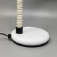 1970s original white table lamp. made in Italy by Veneta Lumi