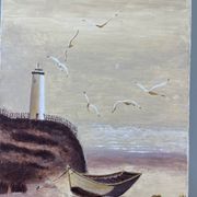 "Seaside" painting