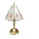 Antique touch table lamp – Hollywood Regency style – 1980s