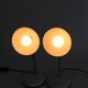 White couple table lamps Made in Italy by Veneta Lumi