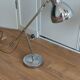 Pair of chrome lamps