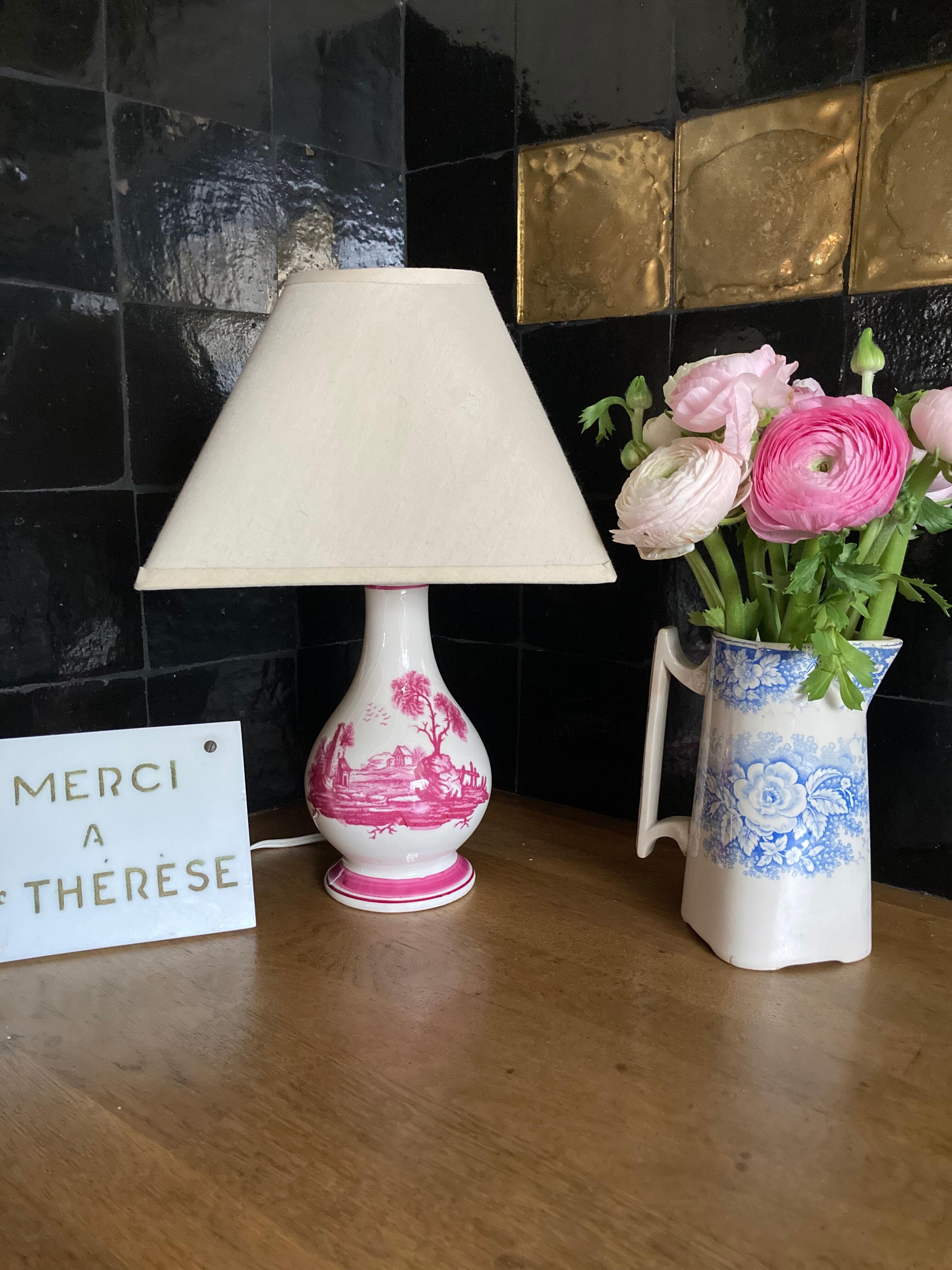 Pair of bedside lamps