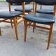 4 chaises scandinave