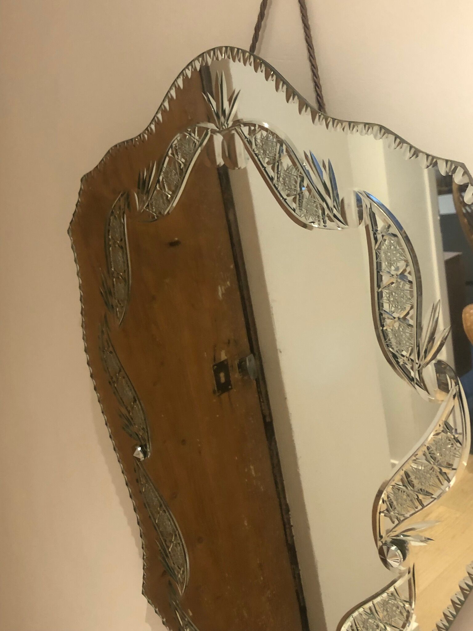 Vintage Venetian mirror