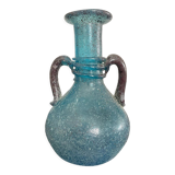 Old vase "Scovo" in Murano glass paste