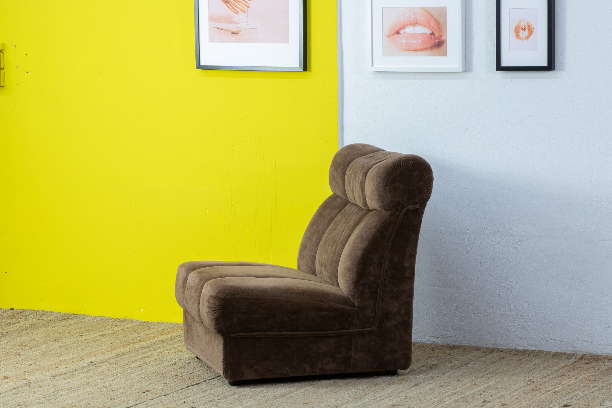 Vintage fireside chair 1970