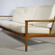 Danish Design Three Seater Sofa in Teak, 1960s