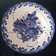 Large Portuguese Ceramic Plate Blue and White