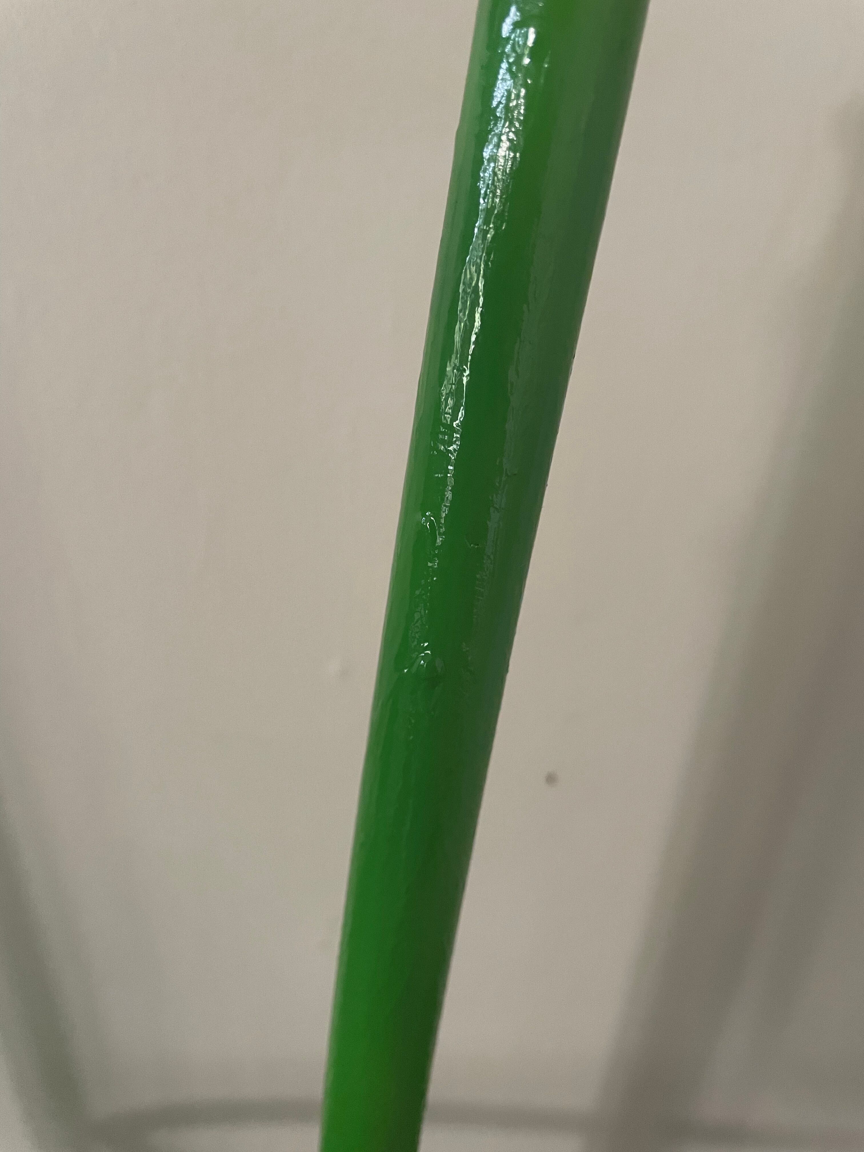 Metal and wood stool