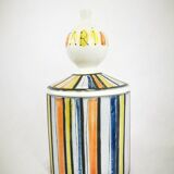 Ceramic Pot "flour" Signed Roger Capron Vallauris