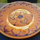 Ceramic dish, glazed terracotta signed Biot, 60s/70s