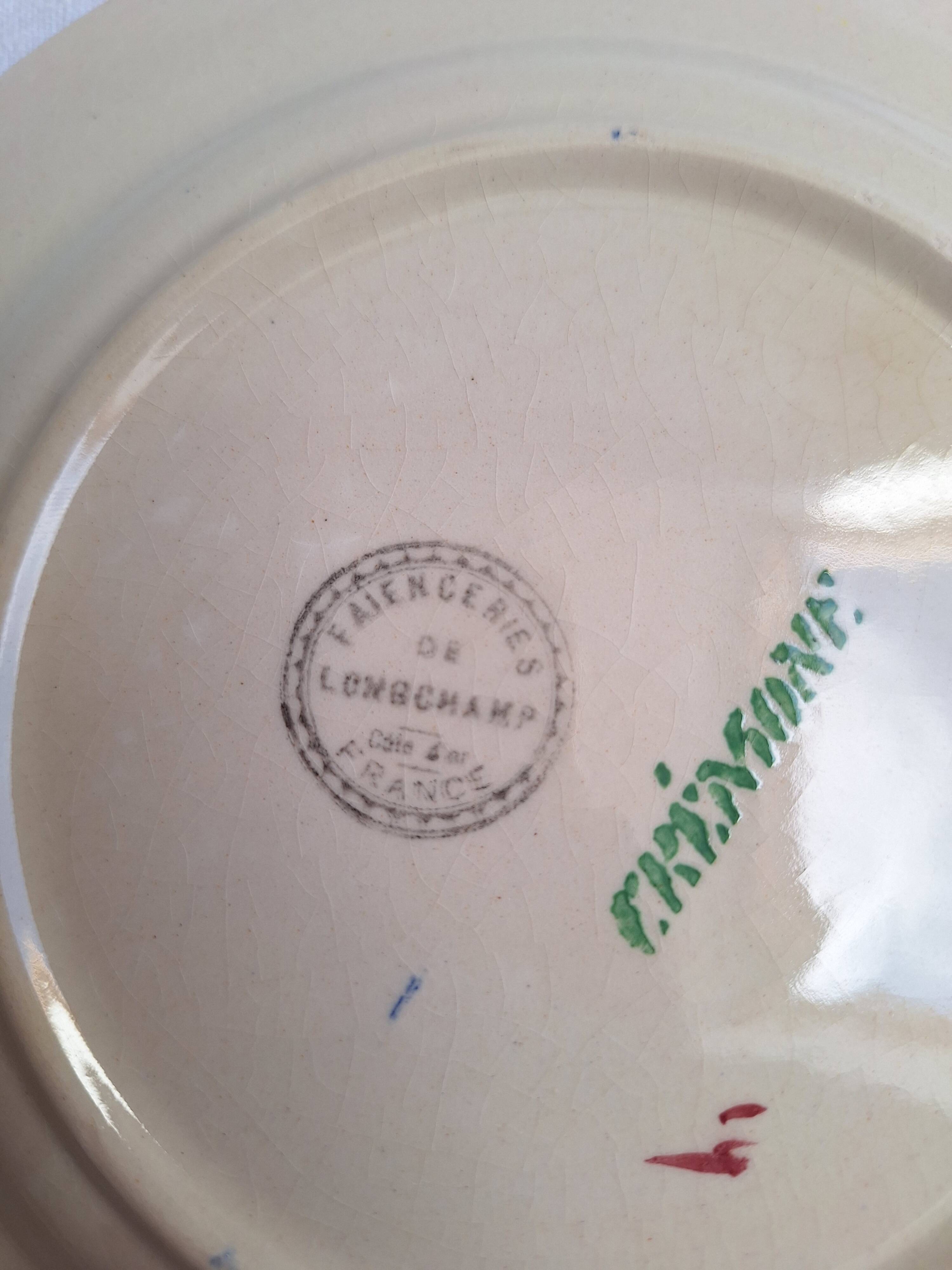 Longchamp dessert plates