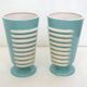 Paire de grands vases Art Déco 1940' Saint-Clément (H 25,5 cm)