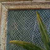 Peinture huile sur masonite Tusnelda Sanders