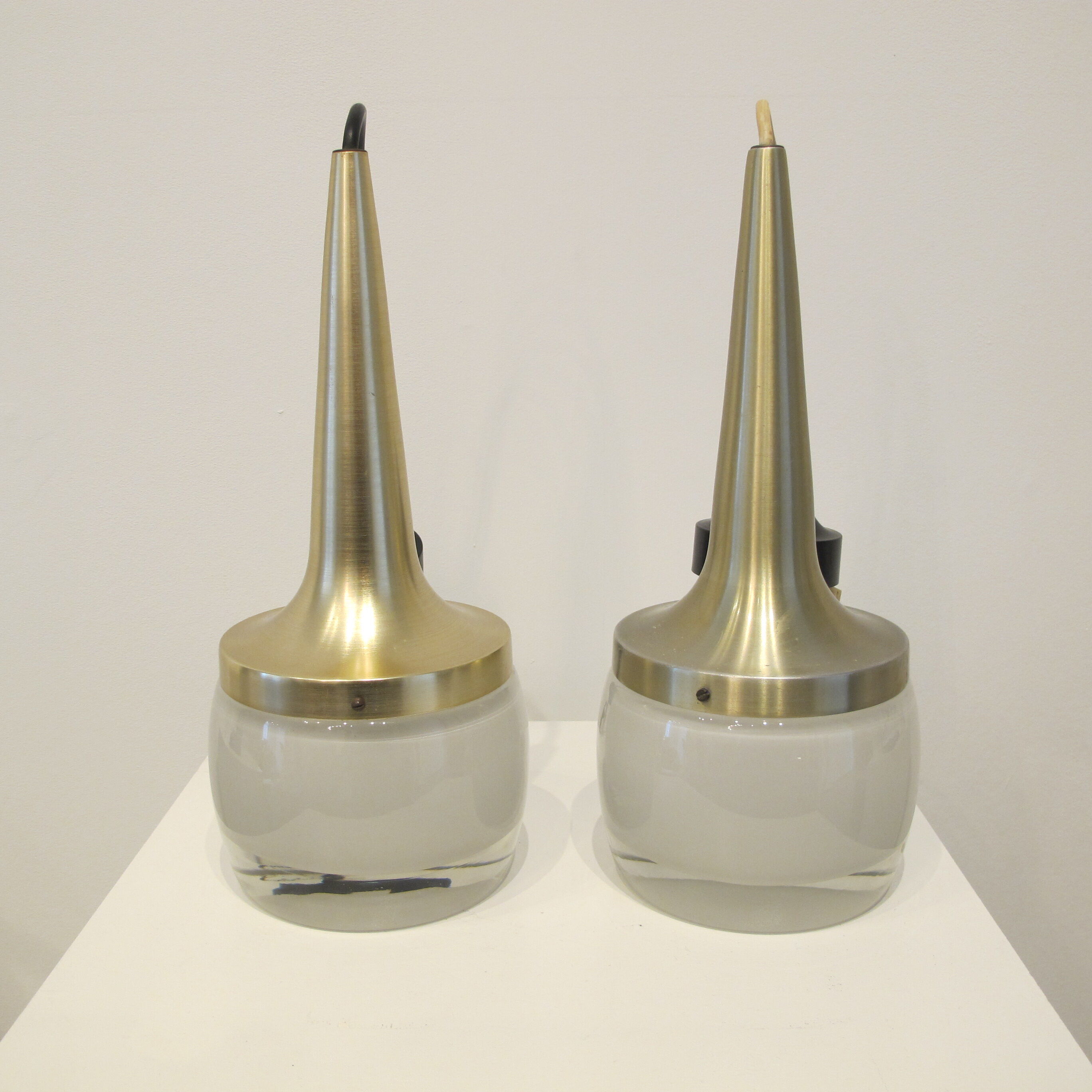 Pair of Suspension lights Staff - 1970