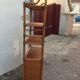 Bamboo and cane shelf