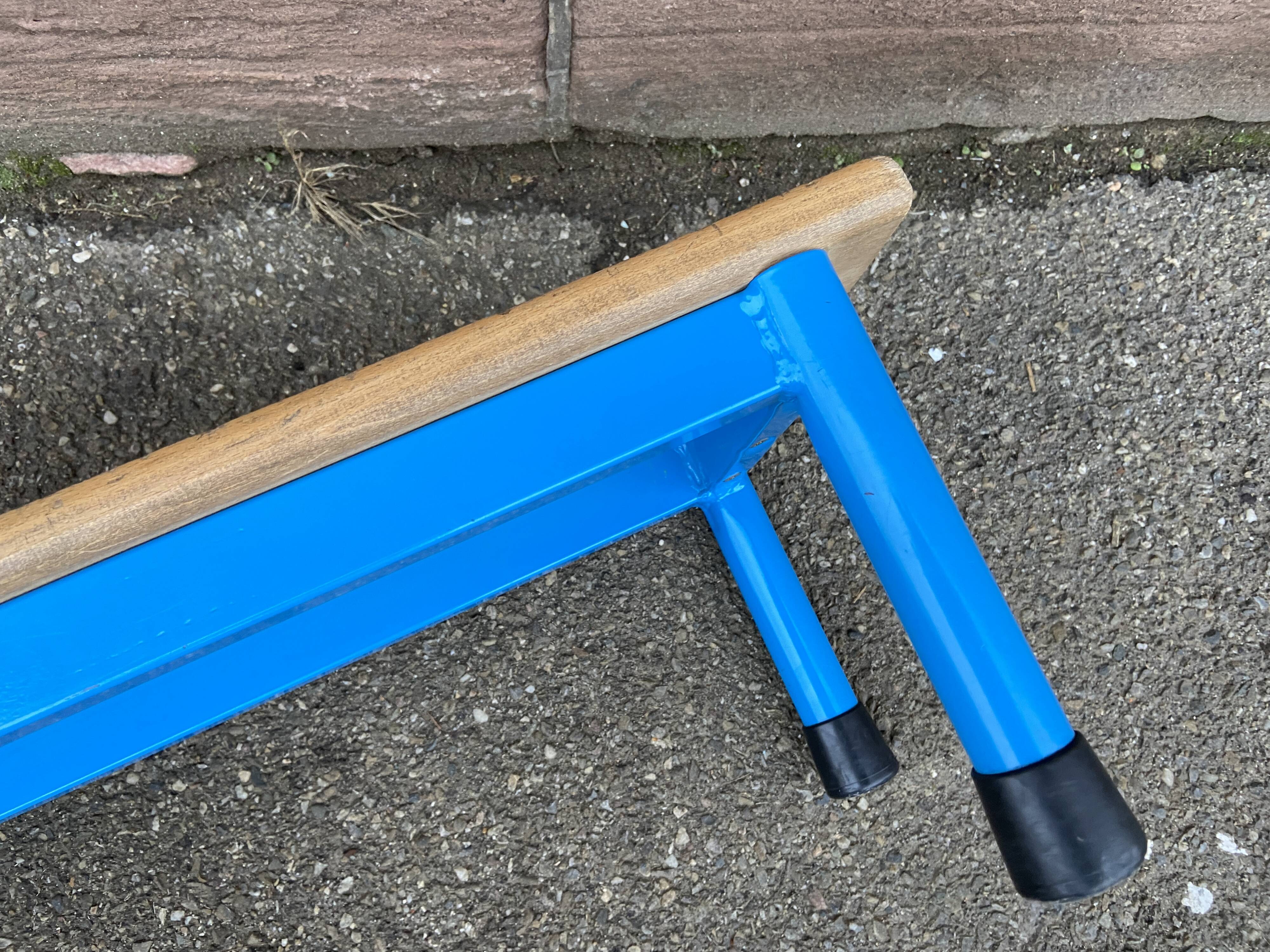 Industrial kindergarten bench Mullca 1980s