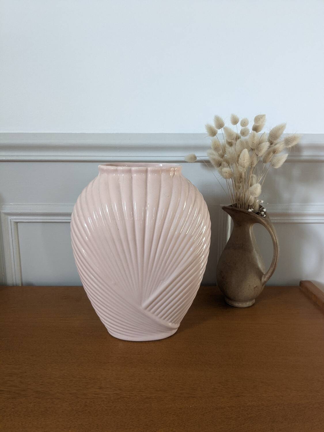 Vintage draped vase