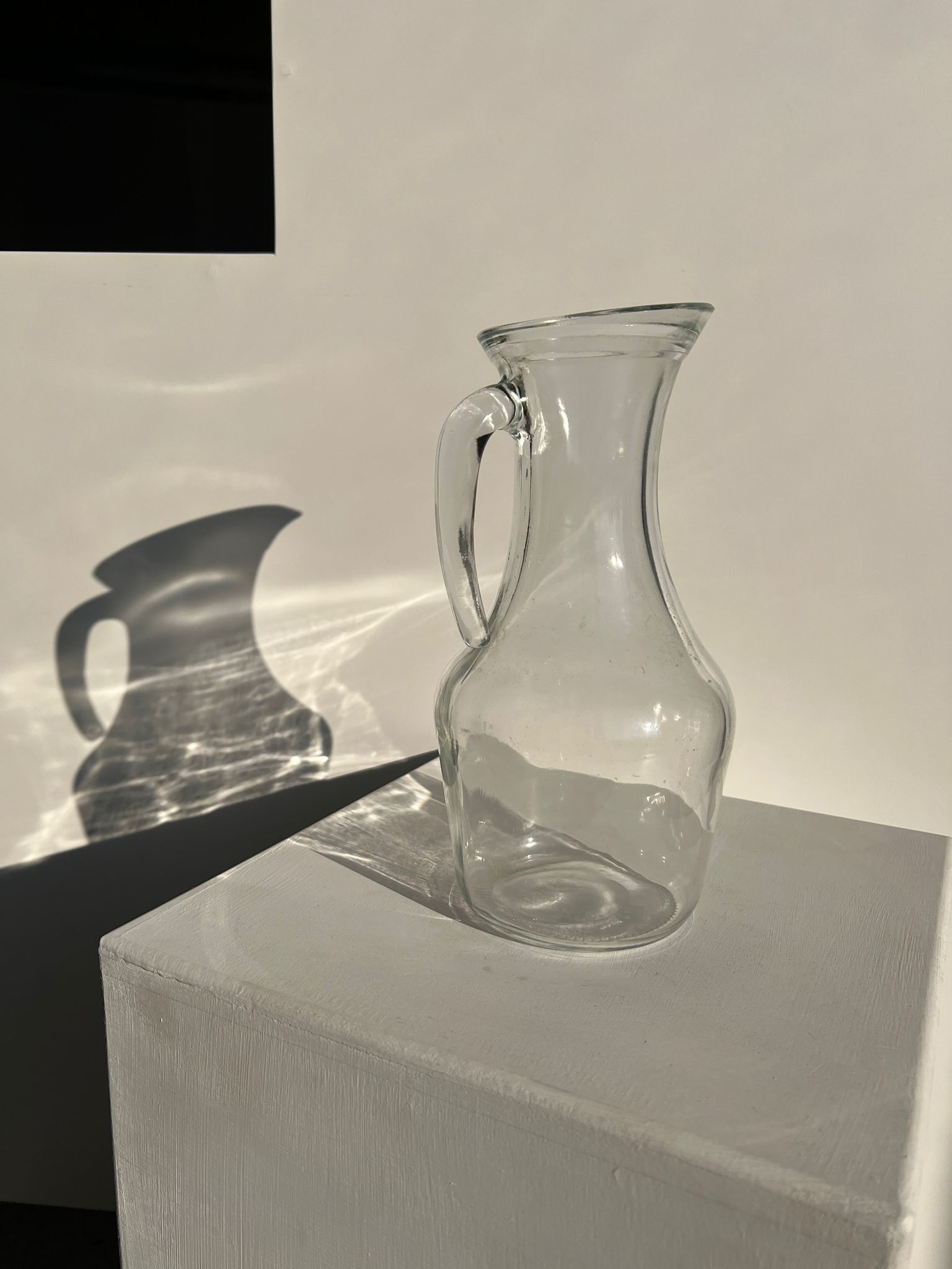 Vintage water decanter H: 25cm