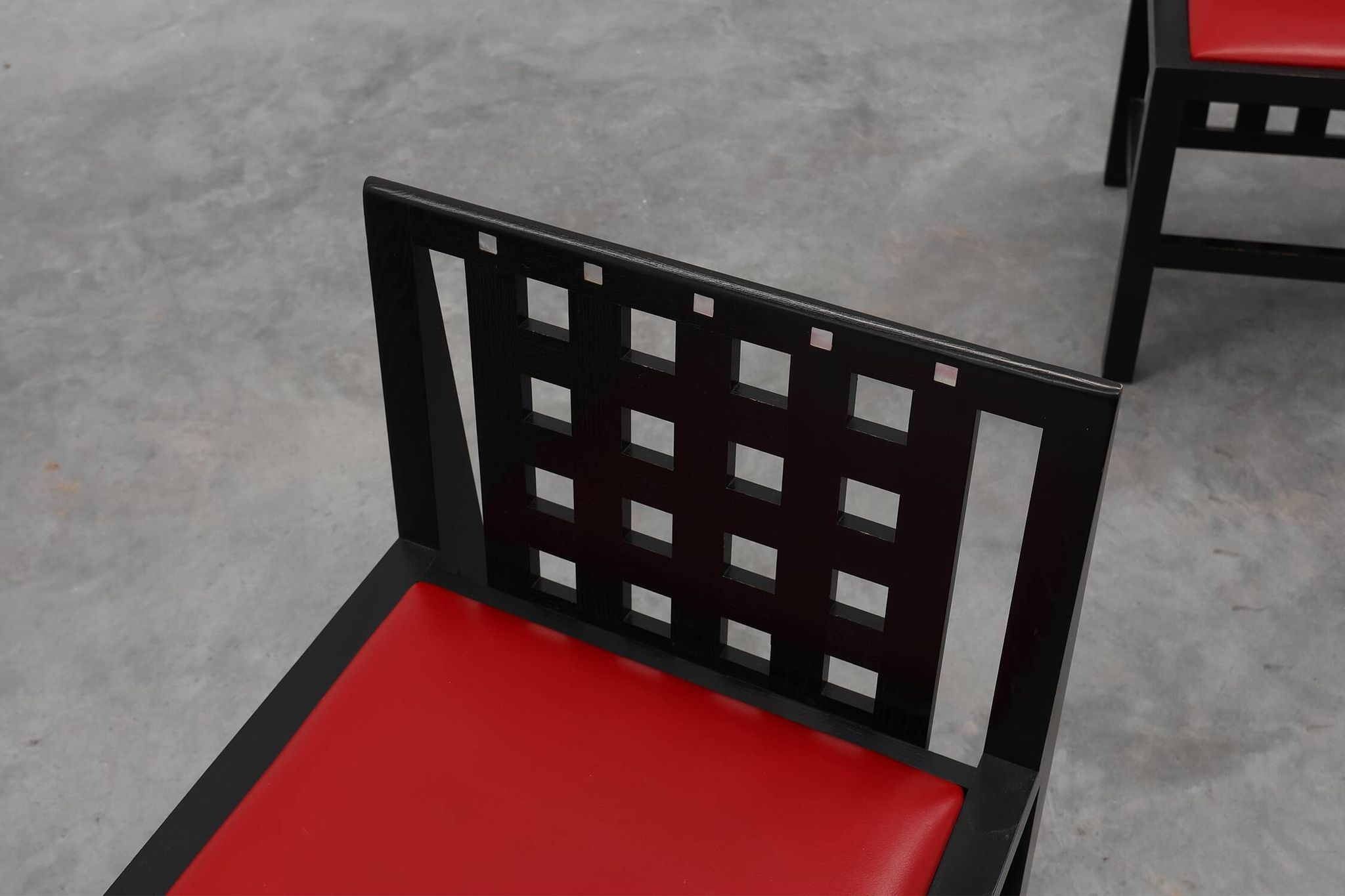 Set of 4 DS3 Dining Chairs by Charles Rennie Mackintosh for Atelier interna