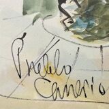 Watercolor - The Canary Islands