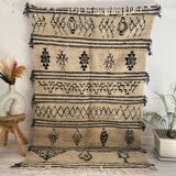 Handmade Moroccan Berber carpet 223 x 143 CM