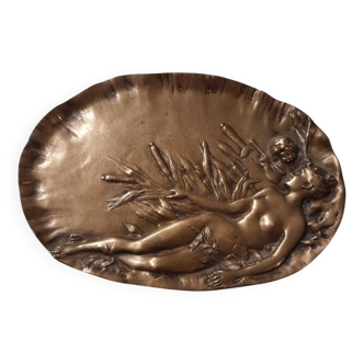 Plateau Art Nouveau signé Vernier